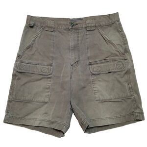 Vintage Eddie Bauer Cargo Shorts Size 34 Gorpcore Outdoor Y2K Hiking Safari